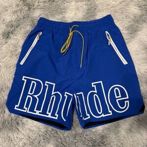 Rhude Blue Athletic Shorts Size Medium or Large